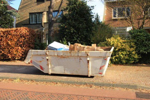 Recycling materials collected from office clearance