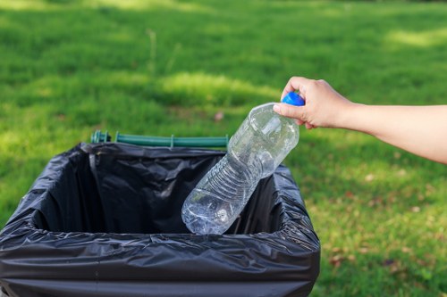 Eco-friendly disposal during garage clearance